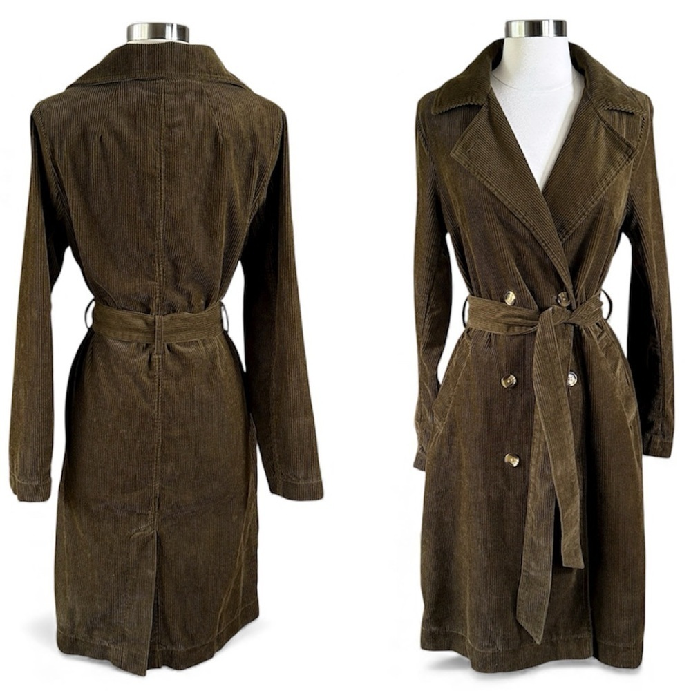 BDG Hailey Corduroy Trench Coat NWT Size Small - Picture 2 of 15
